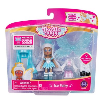 3  Ice Fairy Fashion Doll - 1 Figure with 9 Fashion Accessories - Virtual Item C