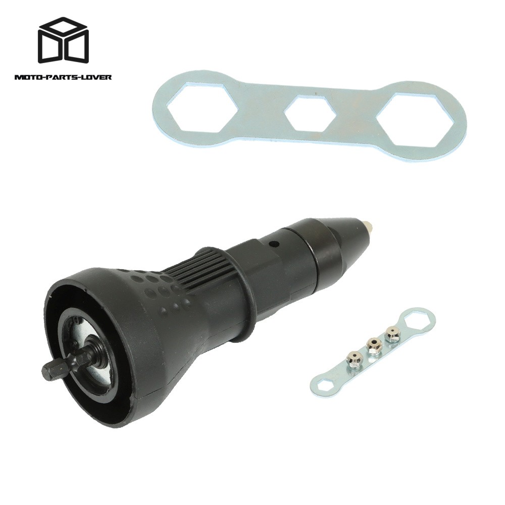 High Quality Electric Rivet Nut Gun Adaptor Insert Cordless Power Drill Tool Kit