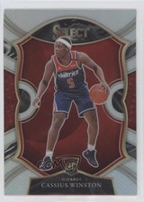 2020-21 Panini Select Concourse Silver Prizm Cassius Winston #96 7l6