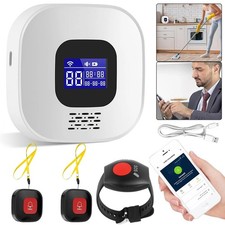 WiFi Notrufknopf Senioren Notruf SOS-Armband Lautstärkestufen Notfallknopf APP