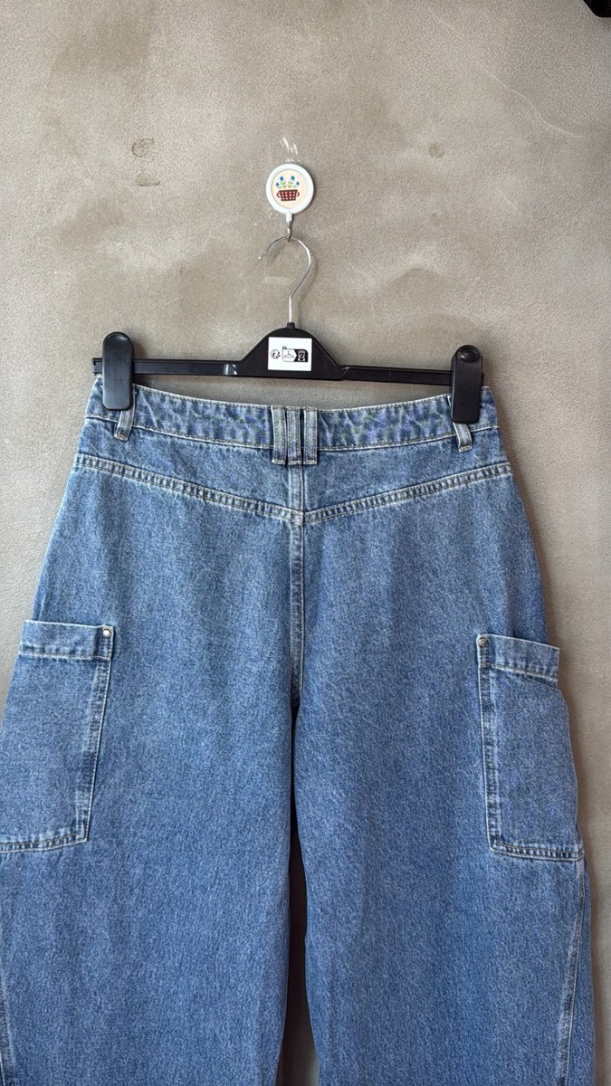 adidas Originals Denim Pants Women's Sports Casual Lifestyle Jeans
