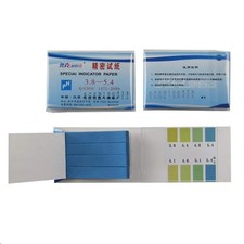 Precision PH Indicator PH 3.8-5.4 Test Indicator Paper 10 Pack/Lot 800 Strips