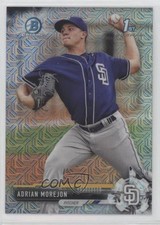 2017 Bowman Chrome Prospects Mega Box Refractor Adrian Morejon #BCP130 11ff