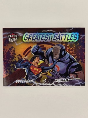 2025 Fleer Ultra Superman Superman vs. Darkseid Greatest Battles