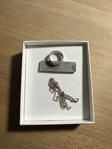 MAISON MARGIELA Collana Anello Numerico Autentico (msg per singole offerte)