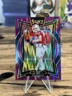 2024 Panini Select - Concourse Drake Maye #27 Purple Shock Prizm /360 (RC)