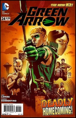 Green Arrow (2011 series) #24 VF Condition 1st Print (DC Comics, Dec 2013)