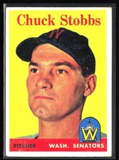 1958 Topps #239 Chuck Stobbs