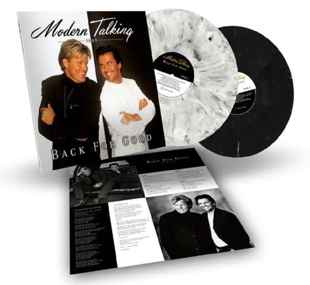 Modern Talking Back For Good (40th Anniversary / Black and White marbled (Vinyl)