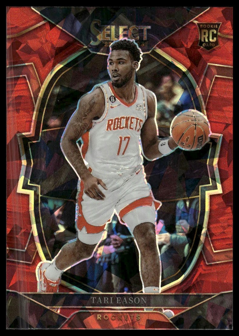 2022-23 Panini Select #82 Tari Eason Red Cracked Ice Prizms RC