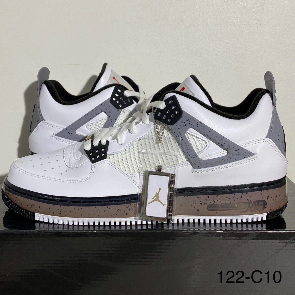 Jordan Fusion 4 White Cement for Sale | Authenticity Guaranteed | eBay