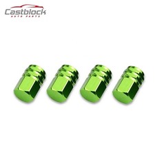 4pcs Aluminum Car Tire Valve Caps Tyre Valve Stem Cover Air Dust Wheel Rim Caps