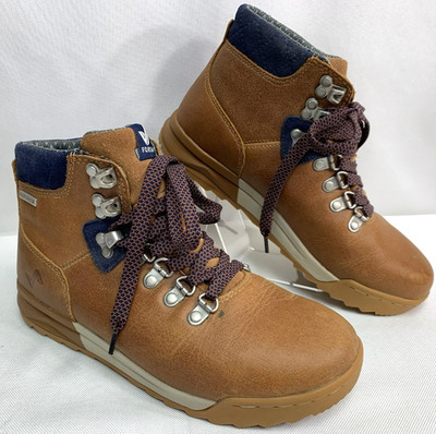 Forsake Patch Women's Waterproof Leather Hiking Boots Mid Ankle Brown Size 6.5