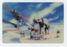Battle of Hoth from Star Wars: The Empire Strikes Back Lenticular 3-D Postcard