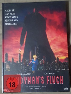 Candyman's Fluch (1992) Turbine (Mediabook / Cover B) [Unrated] Neu, OVP