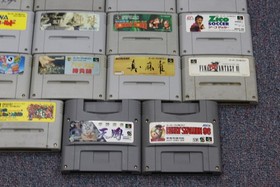 WHOLESALE LOT 24 Nintendo Super Famicom Games SFC Japan Import SNES UNTESTED #7