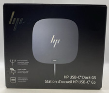 HP USB-C Dock G5-11-in-1 Adapter for Both USB-C and Thunderbolt-Enabled Laptops