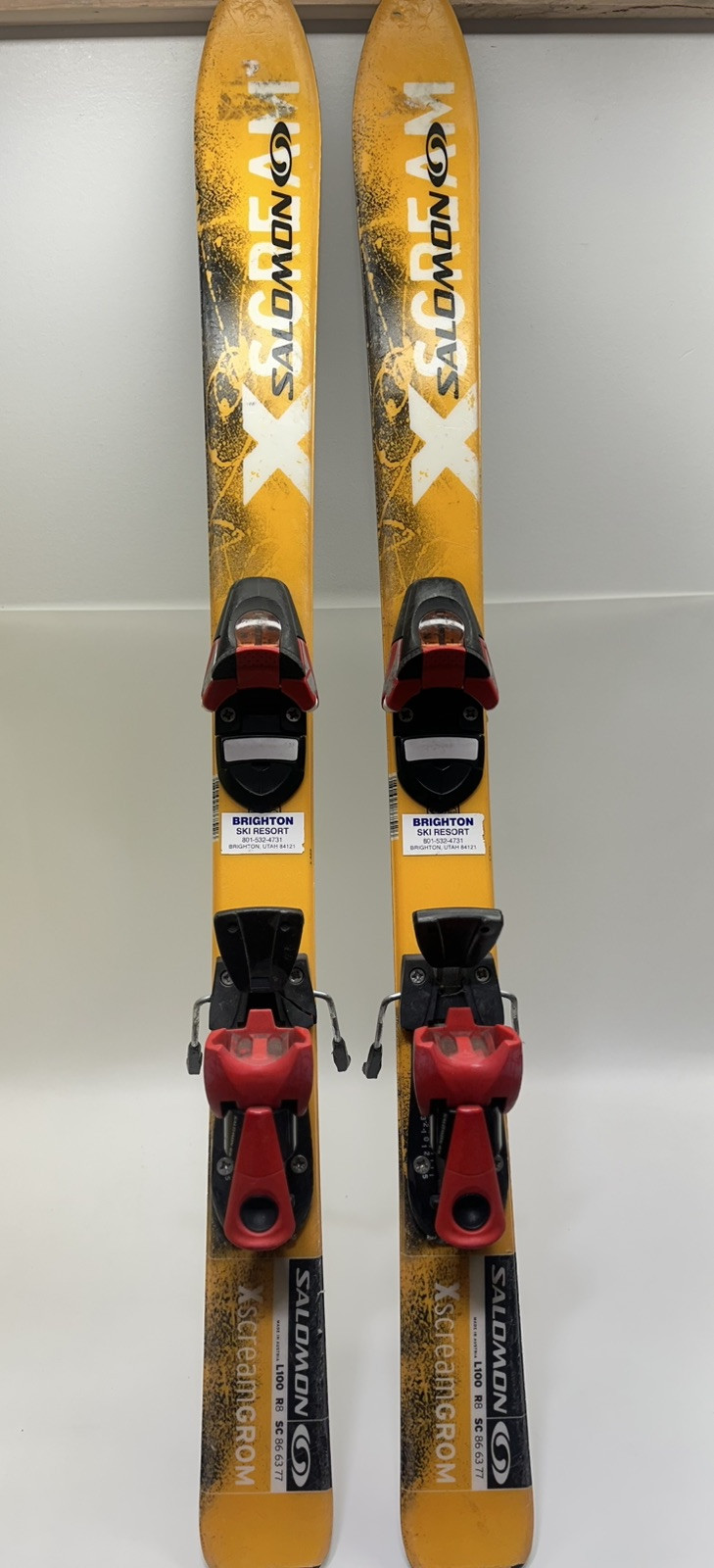 Sci Youth Salomon X Scream Grom L100 R8 SC 86 63 77 Austria 