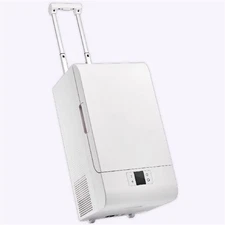 Equator Rolling Fridge-Freezer Portable Casters Retractable Handle 0.7cf 12/110V