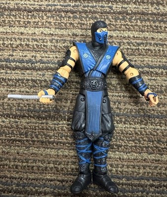 Jazwares Mortal Kombat 9 Club Sub Zero 6'' Action Figure Rare AS IS