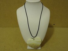 Designer Fashion Necklace 18in L Drop/Dangle Sea Shell Female Silver/White/Black