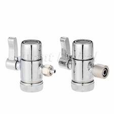 Kitchen RO Water Filter System Faucet Adapter Diverter Valve Connector Durable