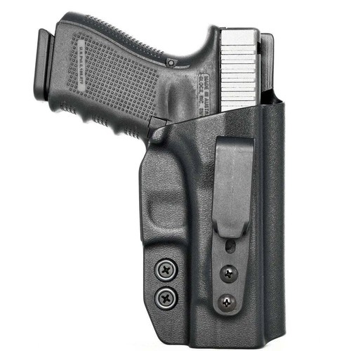 Tuckable IWB Holster fits: Glock 19 19X 23 32 45 (Optic Ready) - Rounded Gear - Picture 12 of 19