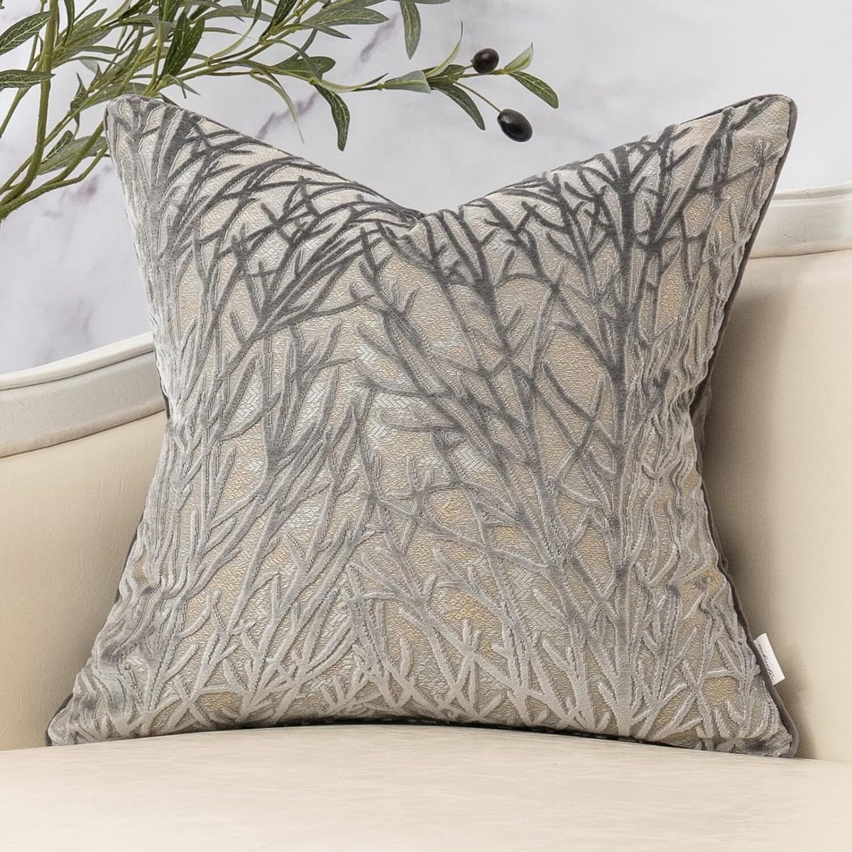 Throw Pillow Cover Velvet Cushion case Pillowcover for Sofa Couch Bedroom,  Pcs