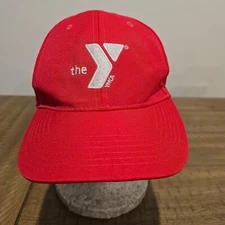 The Y YMCA Adjustable Hot Pink Dad Hat Cap Strapback Adjustable Embroidered Logo