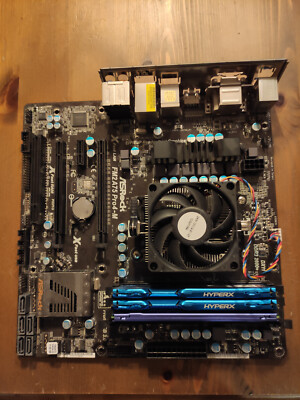 Aufrüst Bundle - ASRock FM2A75 Pro4-M + AMD A4-300K + 12GB RAM 
