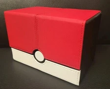 Trading Card Deck Box Case Holder Display Storage Divider w/Dice Tray NEW 