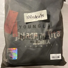 YOUNGLA - 5129 - AOT© X YLA PULLOVER HOODIES - WINGS OF FREEDOM - XL - W/ TAGS