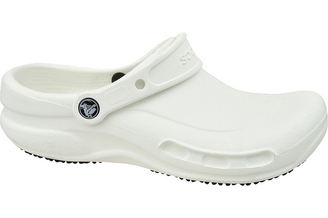 Crocs Unisex Bistro Clogs White Roomy Fit Shoes Clog Men 10 W 12 for sale  online | eBay