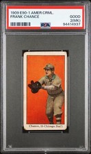 Frank Chance 1909 E90-1 American Caramel # Tobacco Card E10