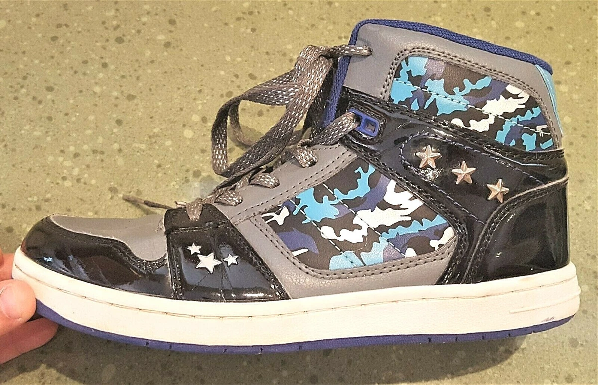 Girls Fashion High Hi Top SNEAKERS ATHLETIC SHOES Size 5M Cupcake Couture