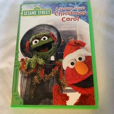 A Sesame Street Christmas Carol DVD Movie 2006 Jim Henson Oscar Grover Bert