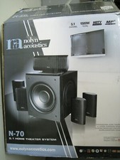 Nolyn Acoustics N-70 5.1 Home Theater System Open Box-Please Read