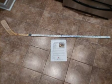 Toronto Maple Leafs 1950s - 1970s x29 Player Autographed Hockey Stick KSA COA  
