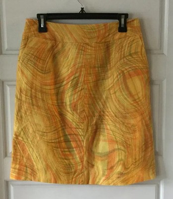 Jupe Toypes Femme Taille 8 (EU 42) - Multicolore, Doublée, Longueur Genou, Occasion