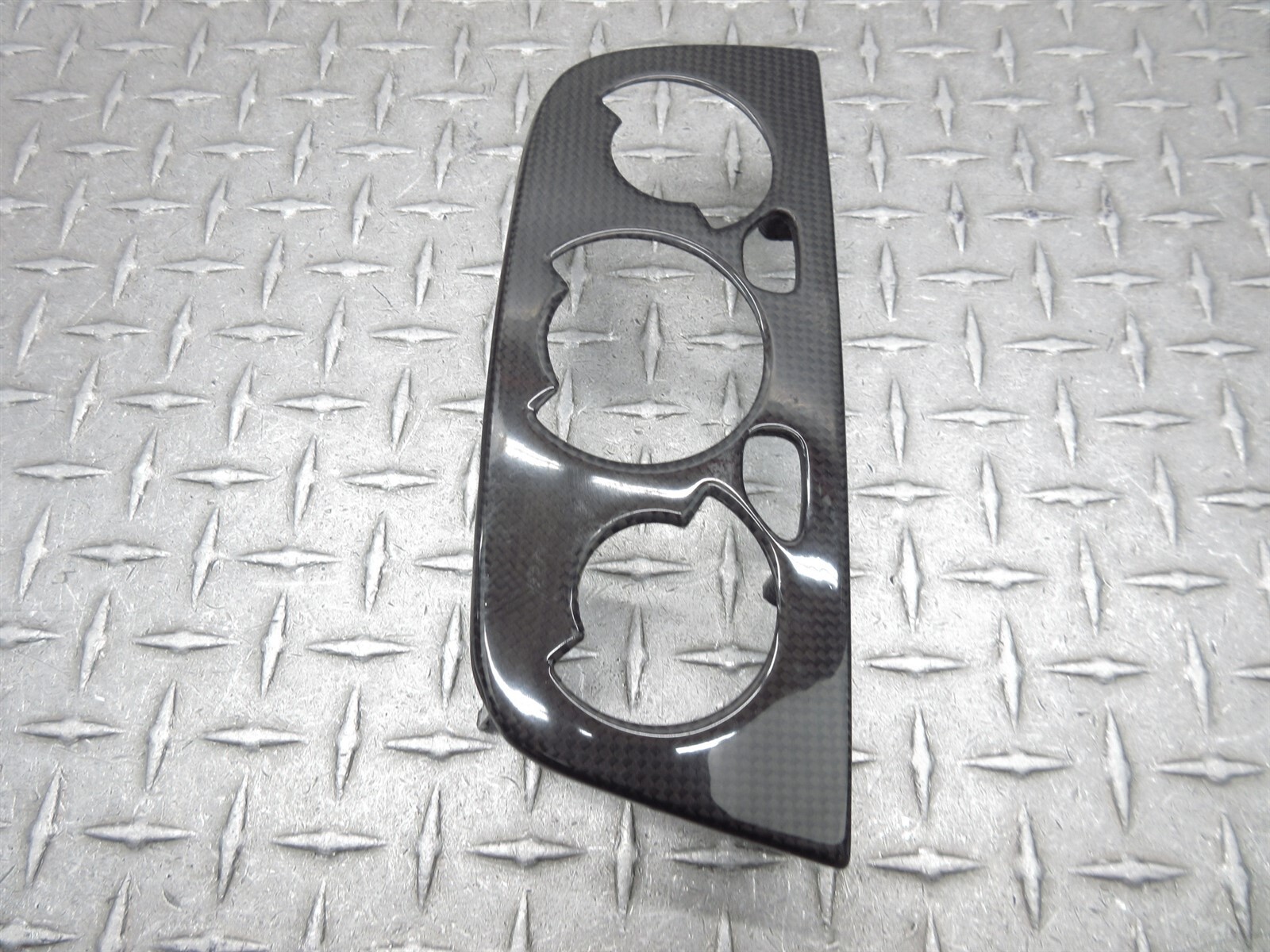 2008 Ferrari F430 Spider 68648400 Carbon Climate Control Air AC Dash Bezel Trim