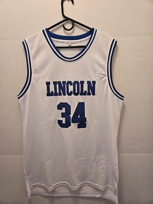 Jesus Shuttlesworth Jersey Mens XL Blue White Lincoln High Ray