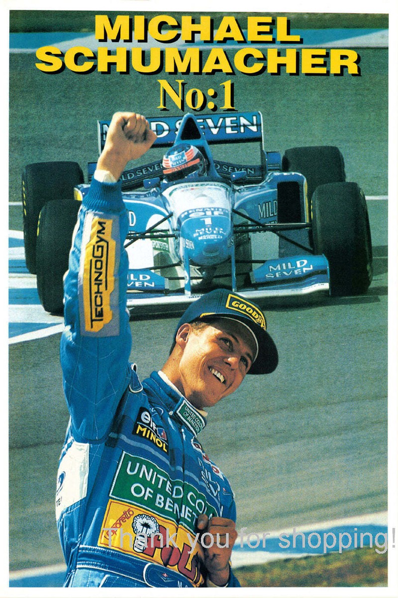 Michael Schumacher Poster 11x17 11