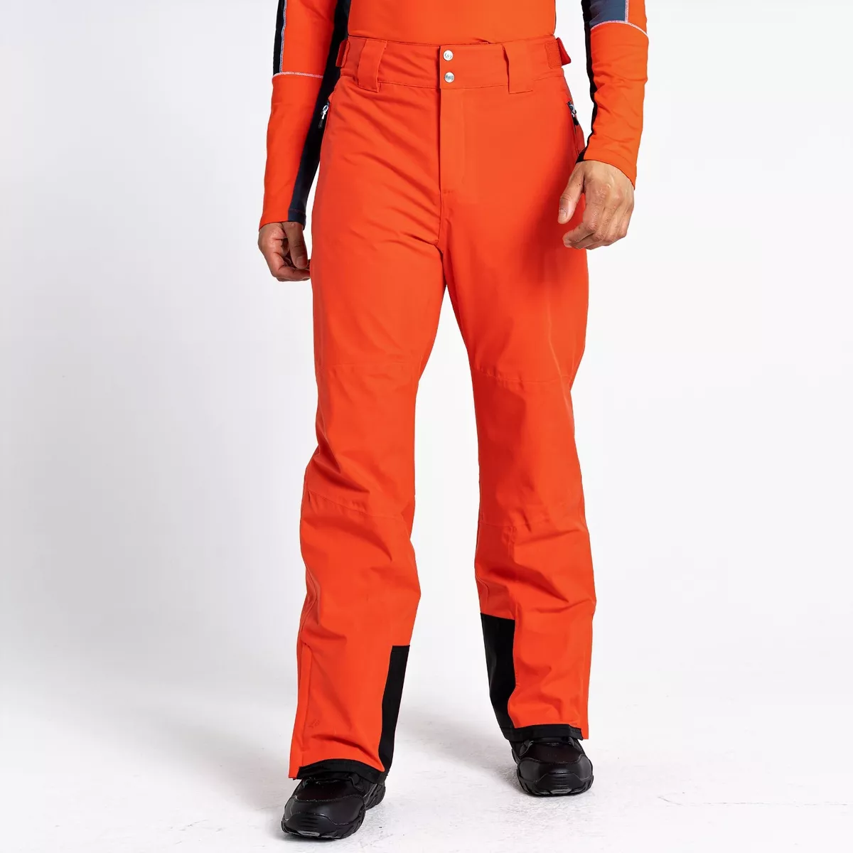 Mens Dare2b ACHIEVE II INFRARED RED Stretch Ski Salopettes Snow