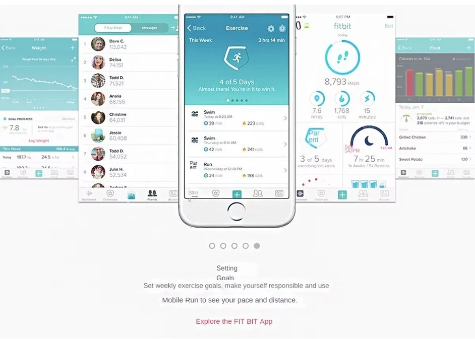 Nuevo Fitbit Flex 2 Pulsera Rastreador de Ejercicio Impermeable Actividad Monitor de Sueño - Imagen 4 de 4