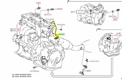 Toyota Corolla 2014-2016 Upper Air Fuel Ratio & Oxygen Sensor Genuine OEM OE