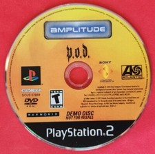 PS2 Amplitude disc only, POD Demo Disc *Disc Only*