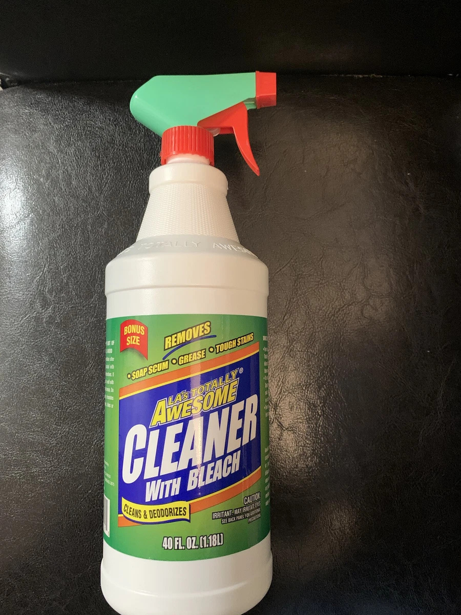 LA's Totally Awesome Cleaner with Bleach, 40-oz. Bottles