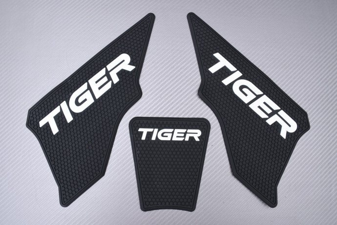 Grip de réservoir haut de gamme Tiger 900 GT finition laser élastomère durable