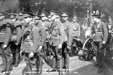 Kvv-175 Street View, Departure Of Soldiers From Largs, Ayrshire 1914. Photo