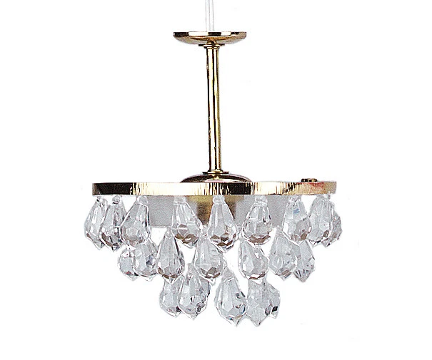 KAHLERT-LICHT Kronleuchter, Deckenlampe, Hängelampe für Puppenhaus, Kahlert 10501